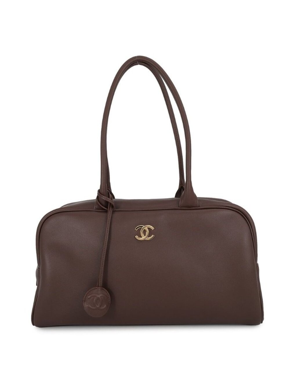 Chanel Shoulder Bag CC Logo Large Calfskin